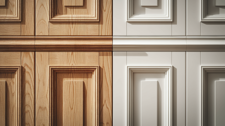 How to Paint Oak Cabinets: Show or Hide the Wood Grain