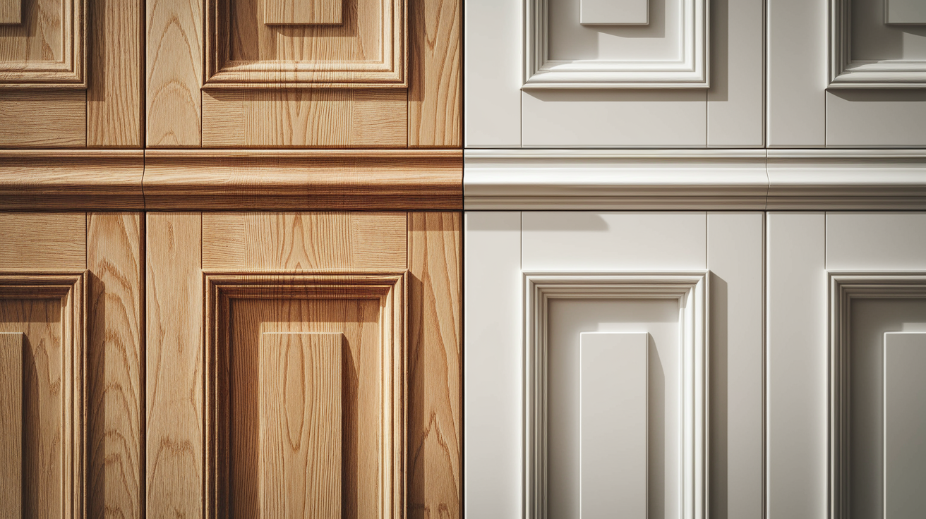 How to Paint Oak Cabinets: Show or Hide the Wood Grain