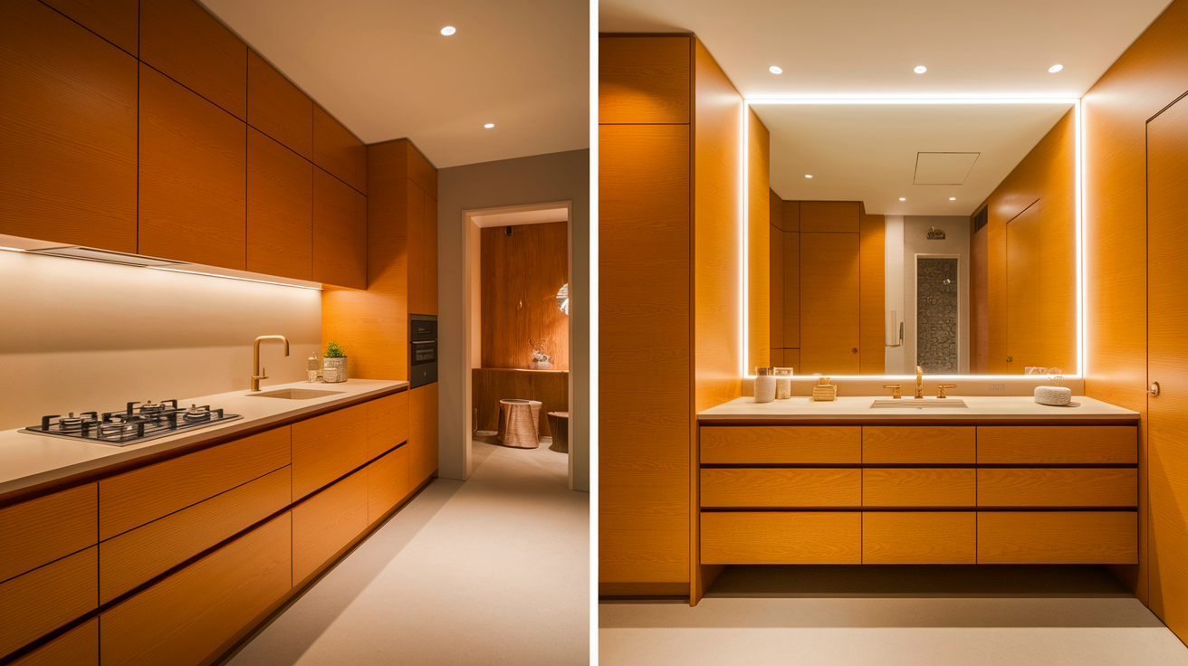 Kitchen Cabinets vs. Bathroom Vanities
