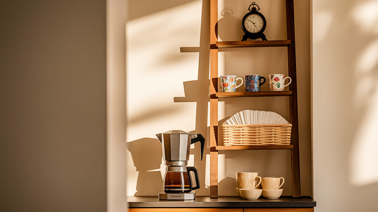 Ladder Shelf Display