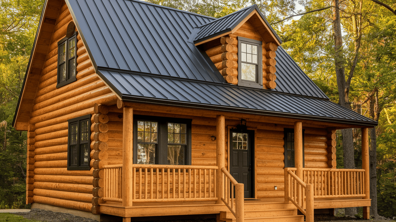 Log_Cabin_With_Black_Metal_Details