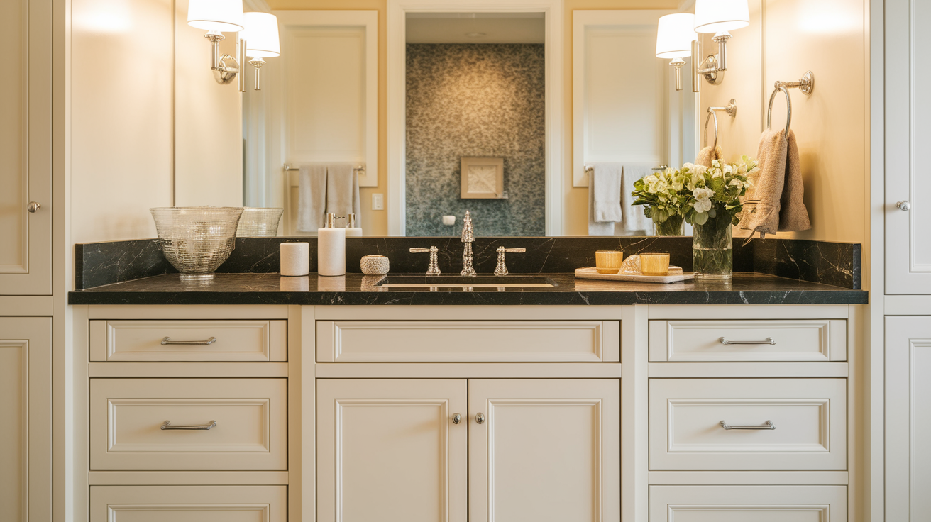 Pros of Kitchen Cabinets as Bathroom Vanities

