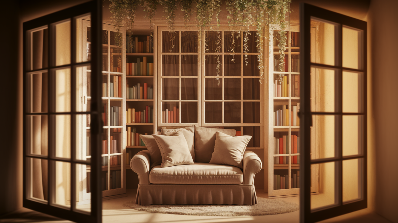 Repurposed_Window_Frame_Room_Divider