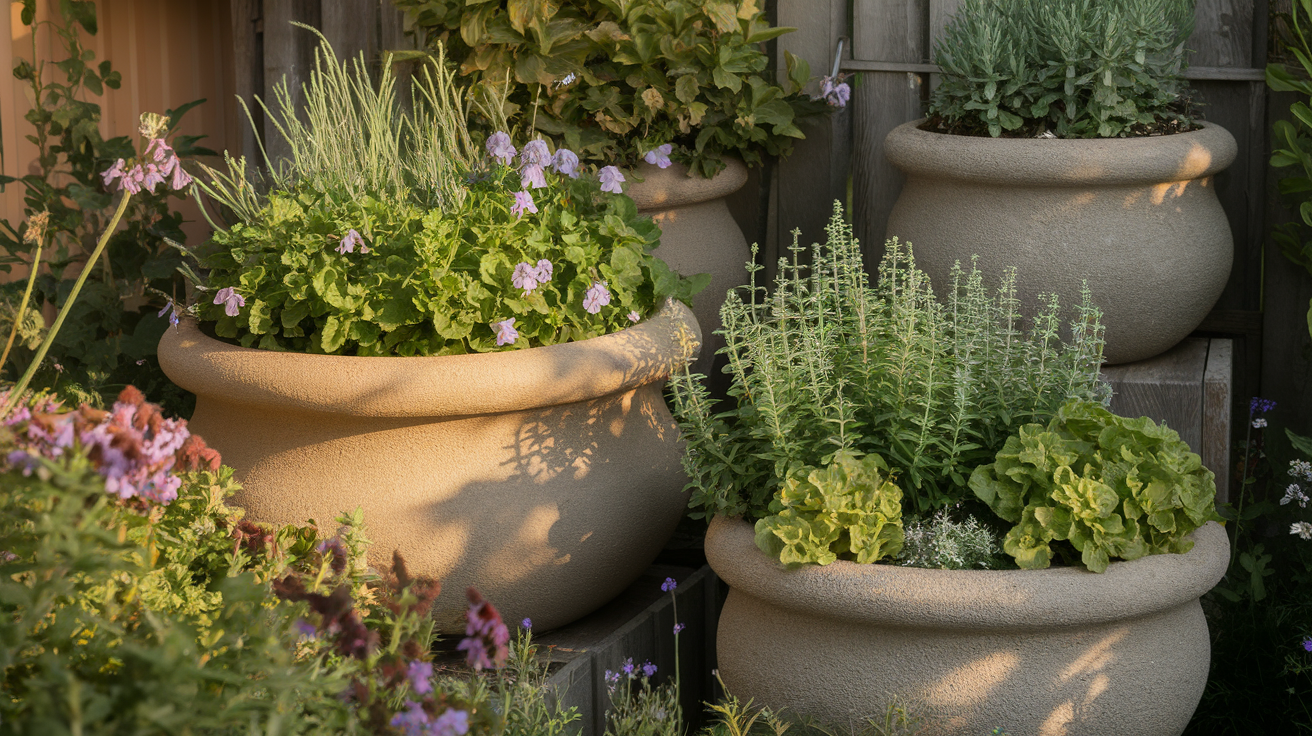Rustic_Stone_Planters
