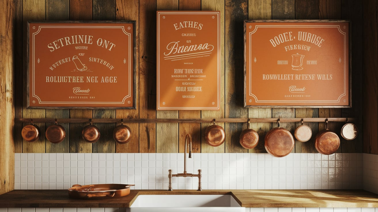 Vintage_Burnt_Orange_Signs_or_Artwork