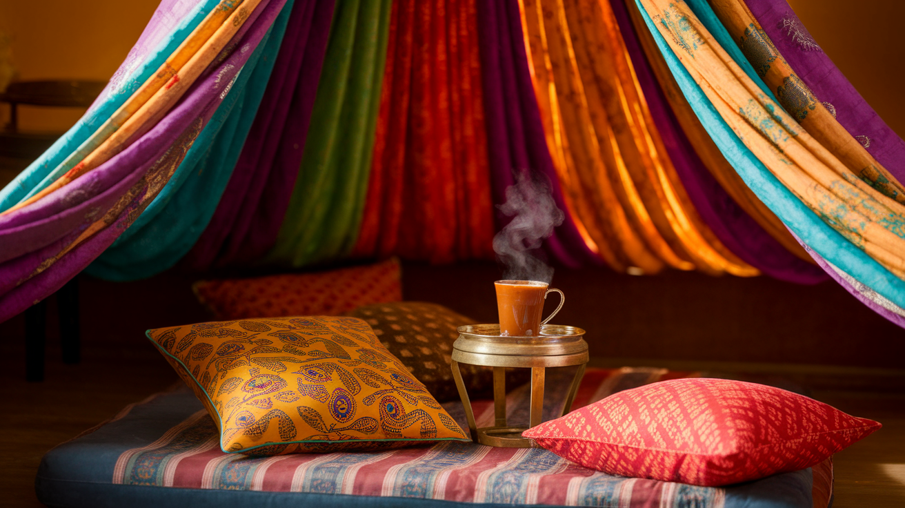 Vintage_Sari_Canopy_Tent