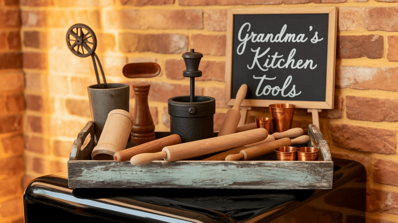 Antique Kitchen Tool Collection