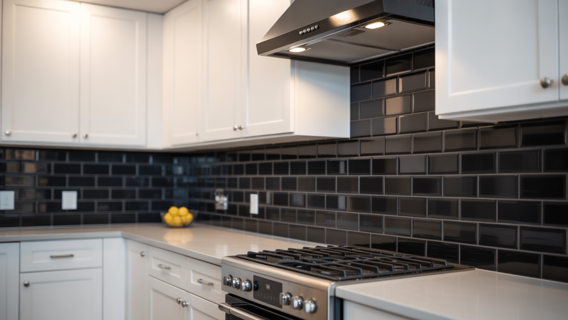 Black Subway Tiles