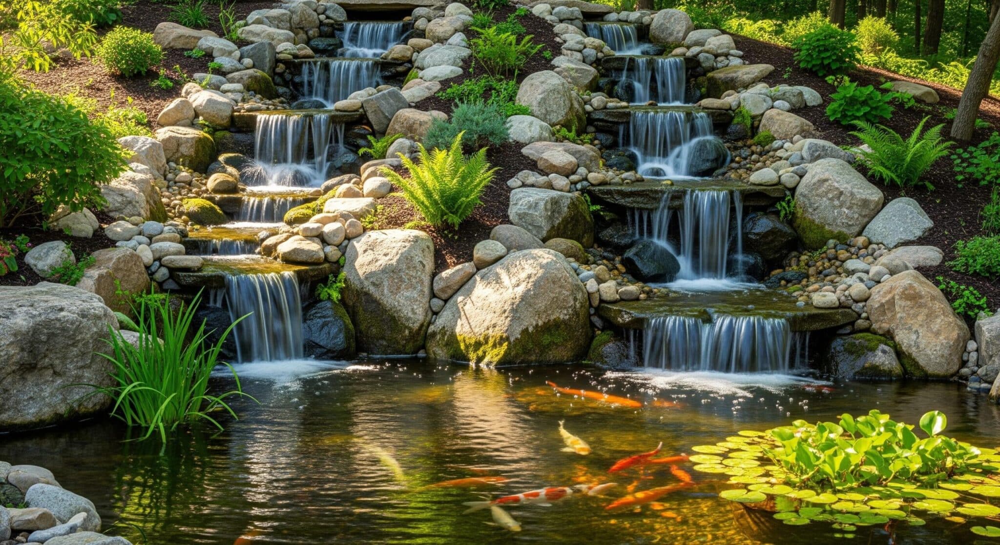 Cascading Water Feature