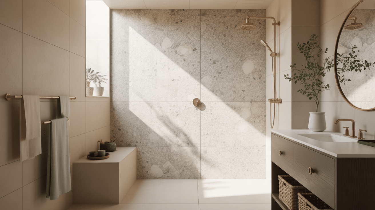 Contrasting Back Wall