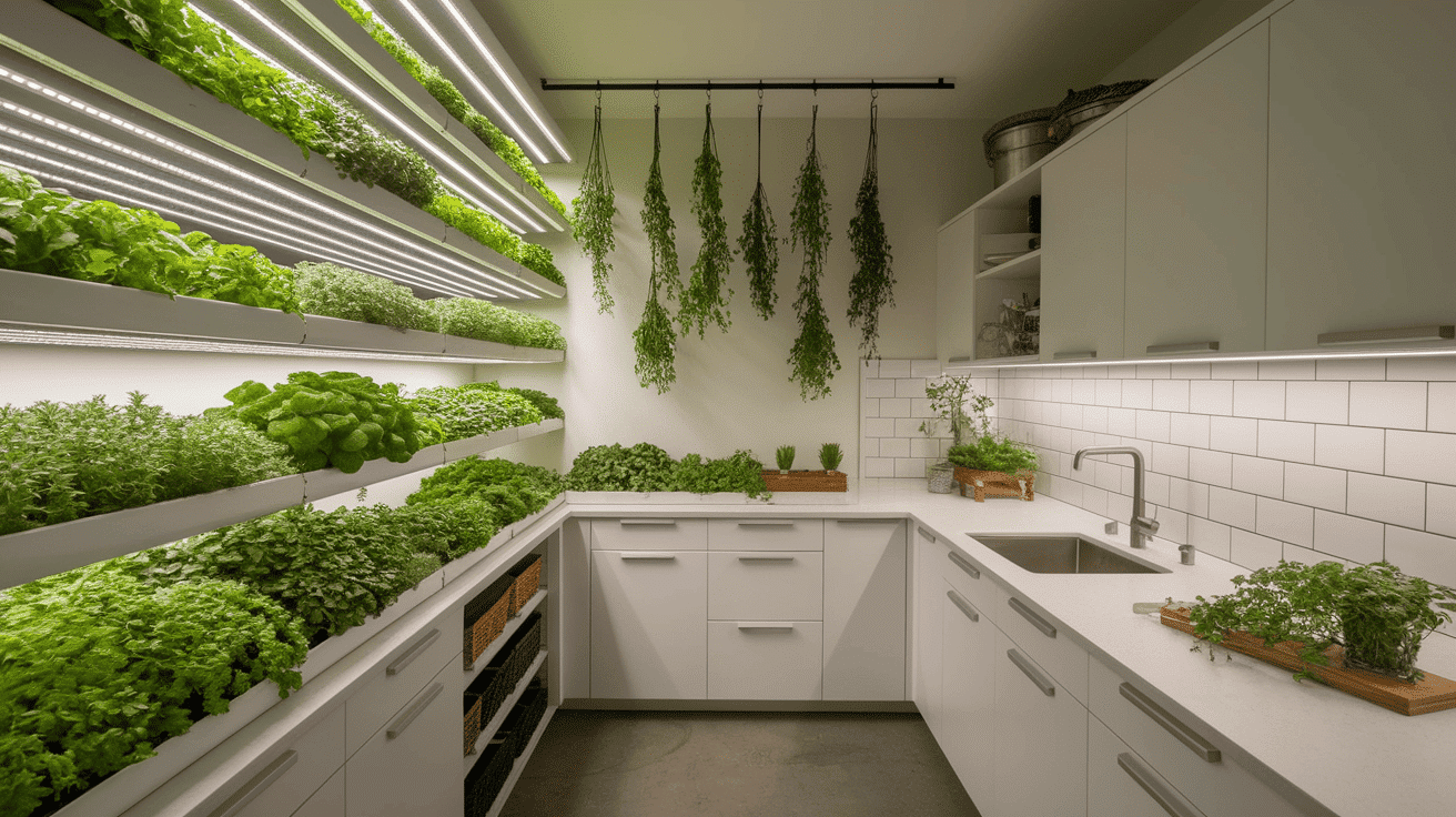 Culinary Herb Cultivation Lab