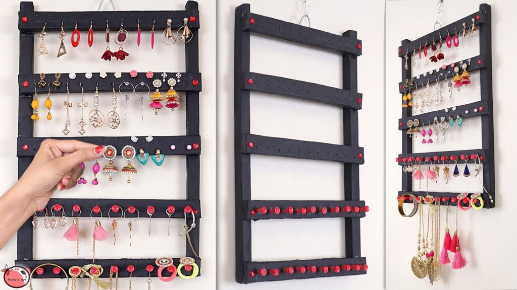 Easy DIY Earring Holder on a Budget