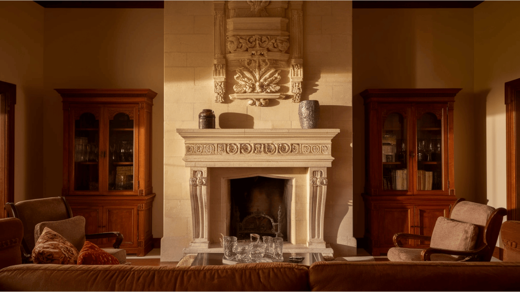 Fireplace with Mantelpiece