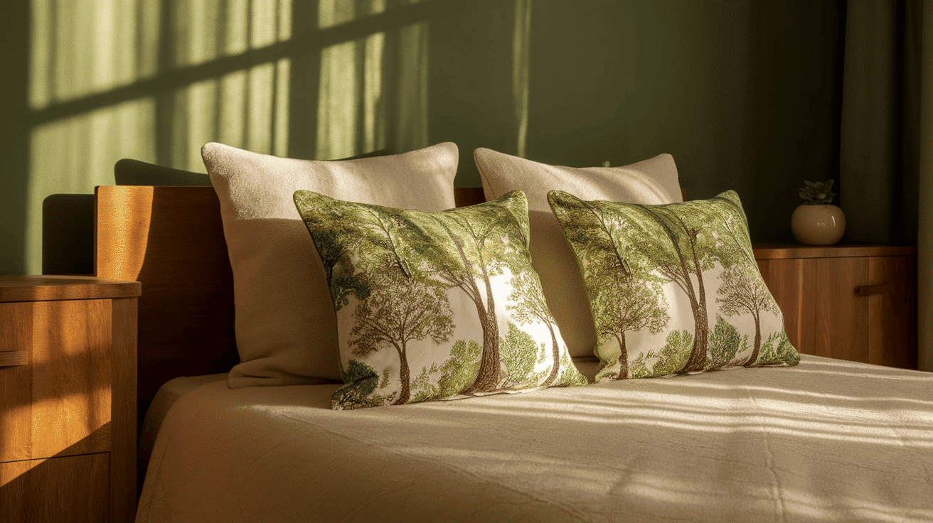 Forest-Themed Accent Pillows