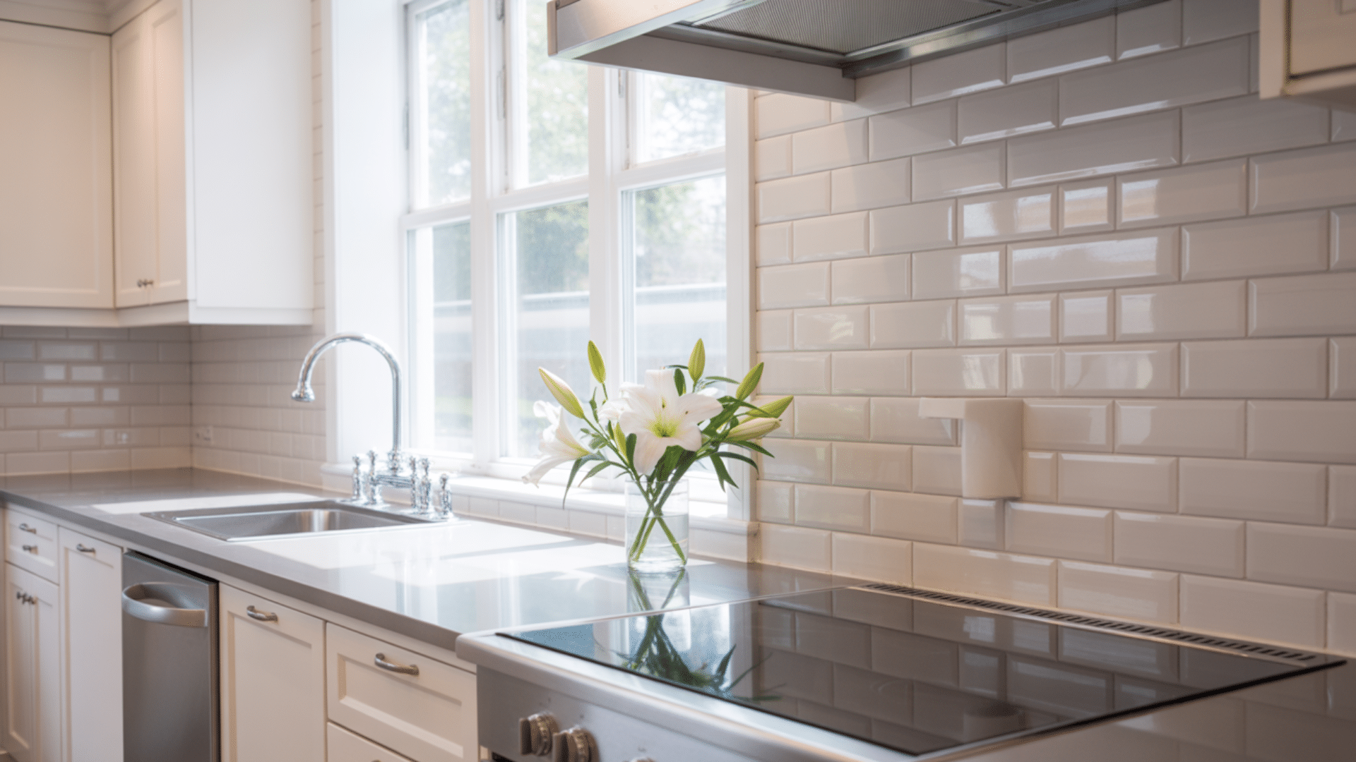 Glossy White Subway Tiles