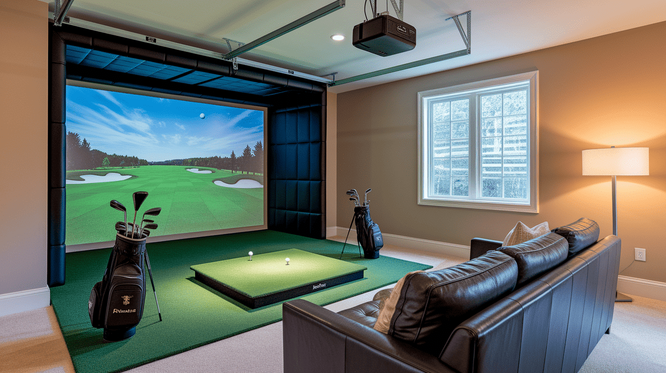 Golf Simulator Setup
