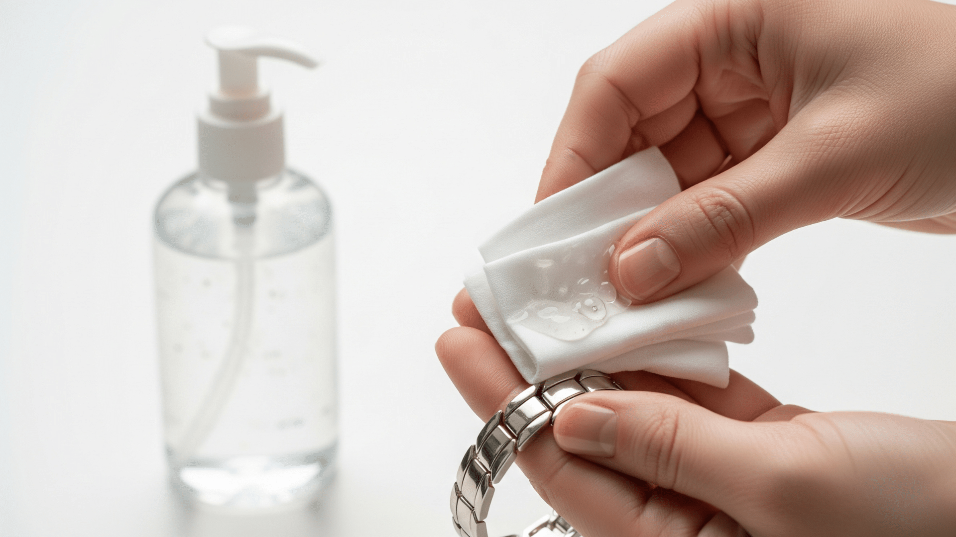 Hand Sanitizer for Quick Shine