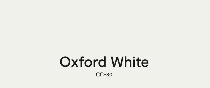 Oxford White's Undertones