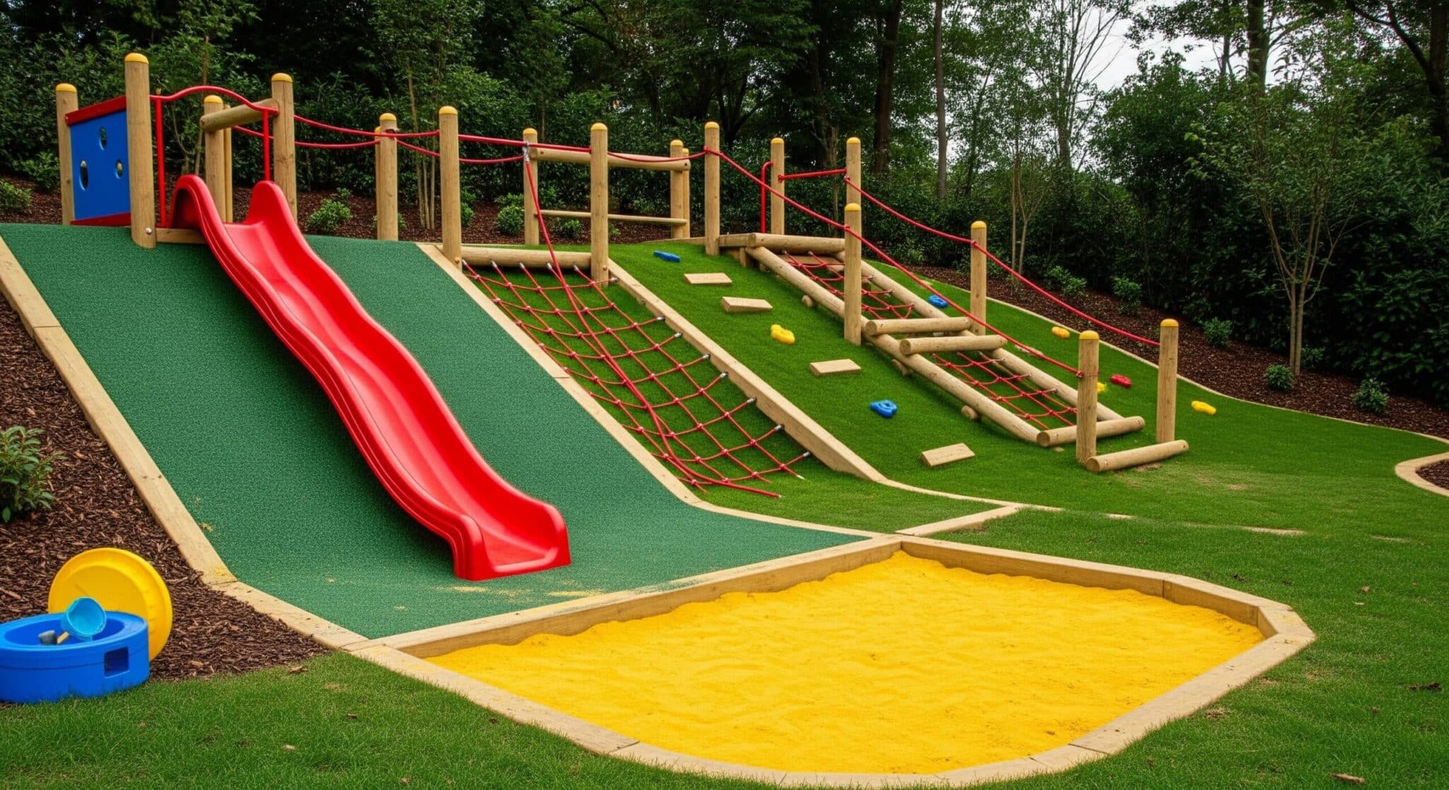 Slide or Play Area for Kids