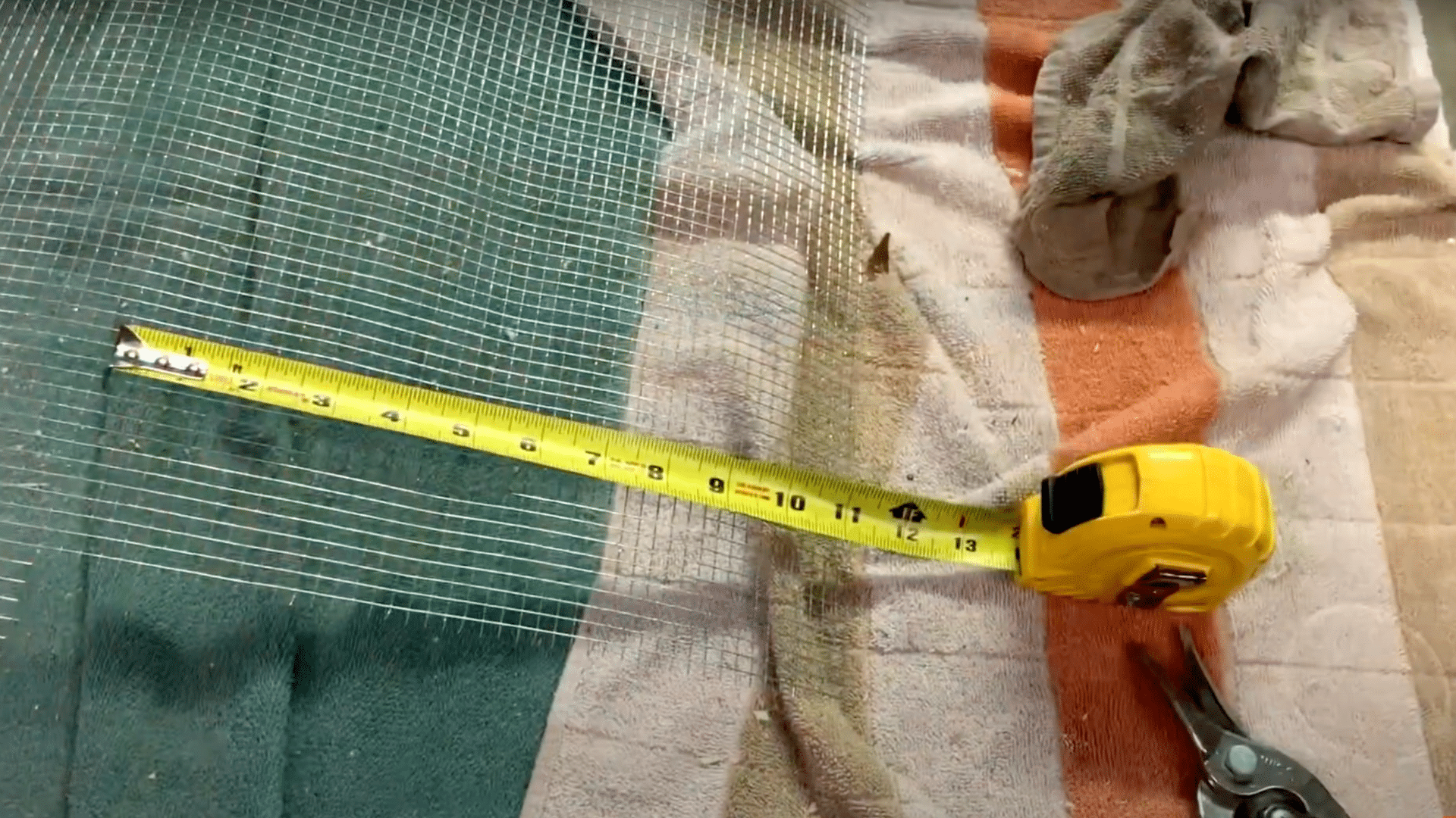 Cut and Attach Hardware Cloth
