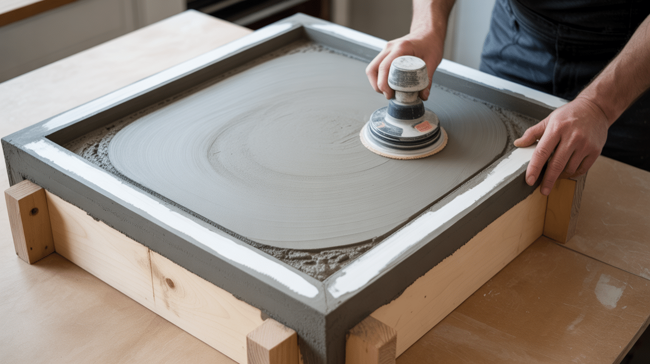 Sand and Seal the Countertop
