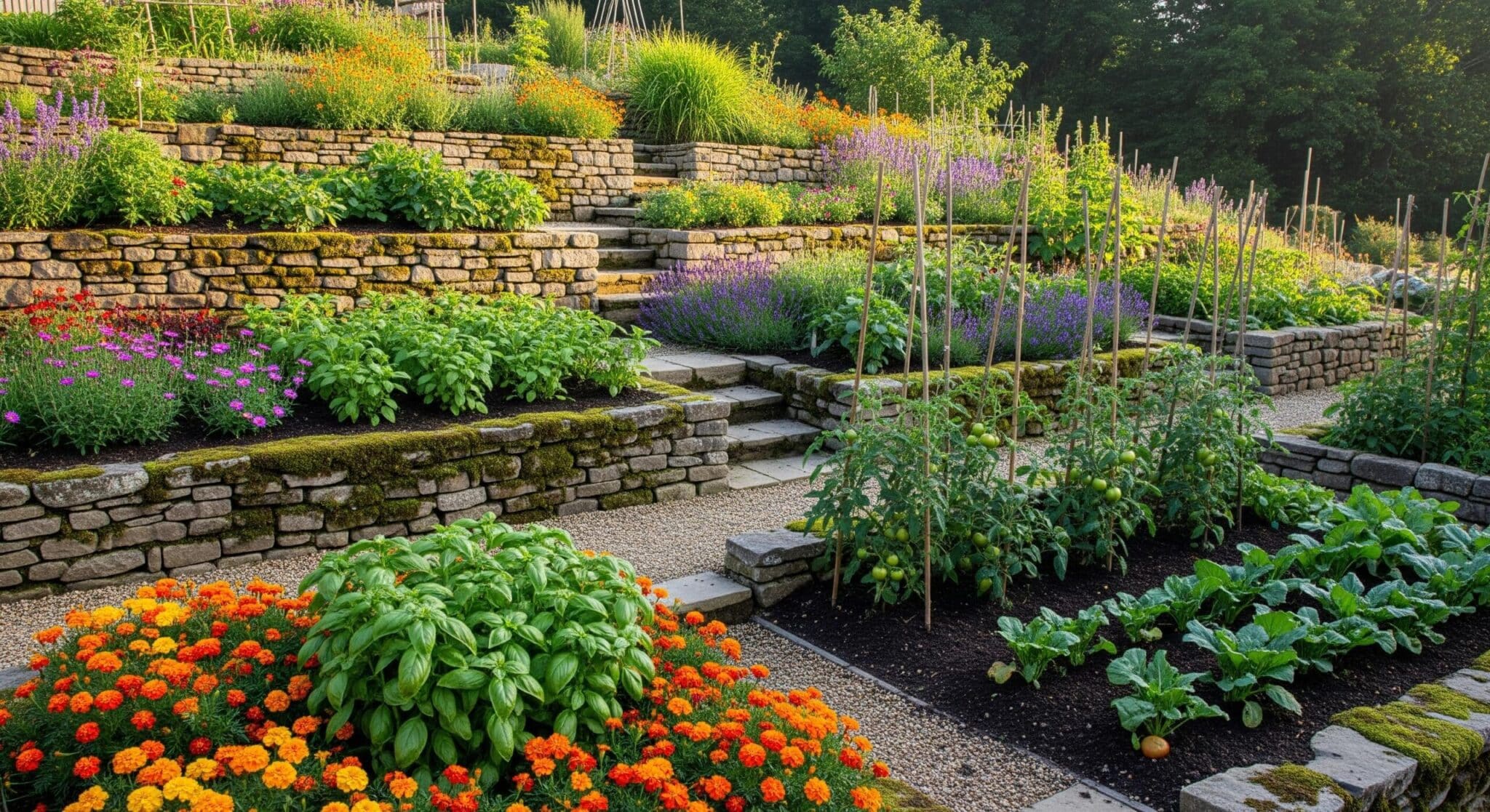 Terraced Garden Beds