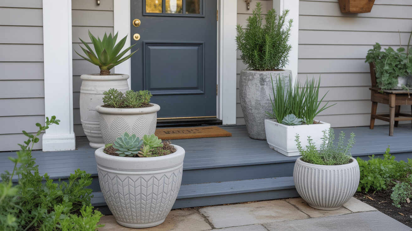 Use Decorative Planters