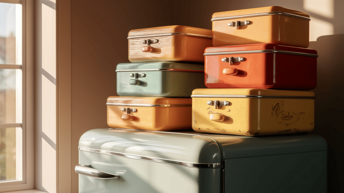 Vintage Bread Box Collection