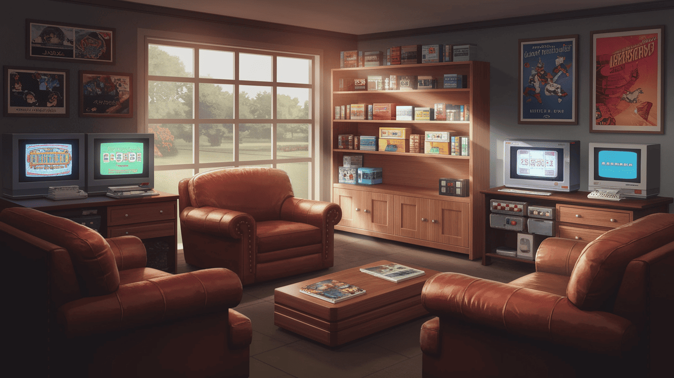 Vintage Video Game Lounge
