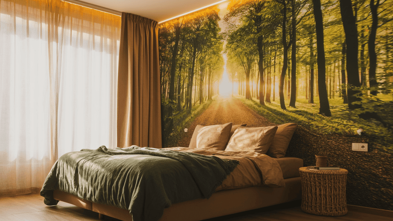 Woodland Mural Bedroom