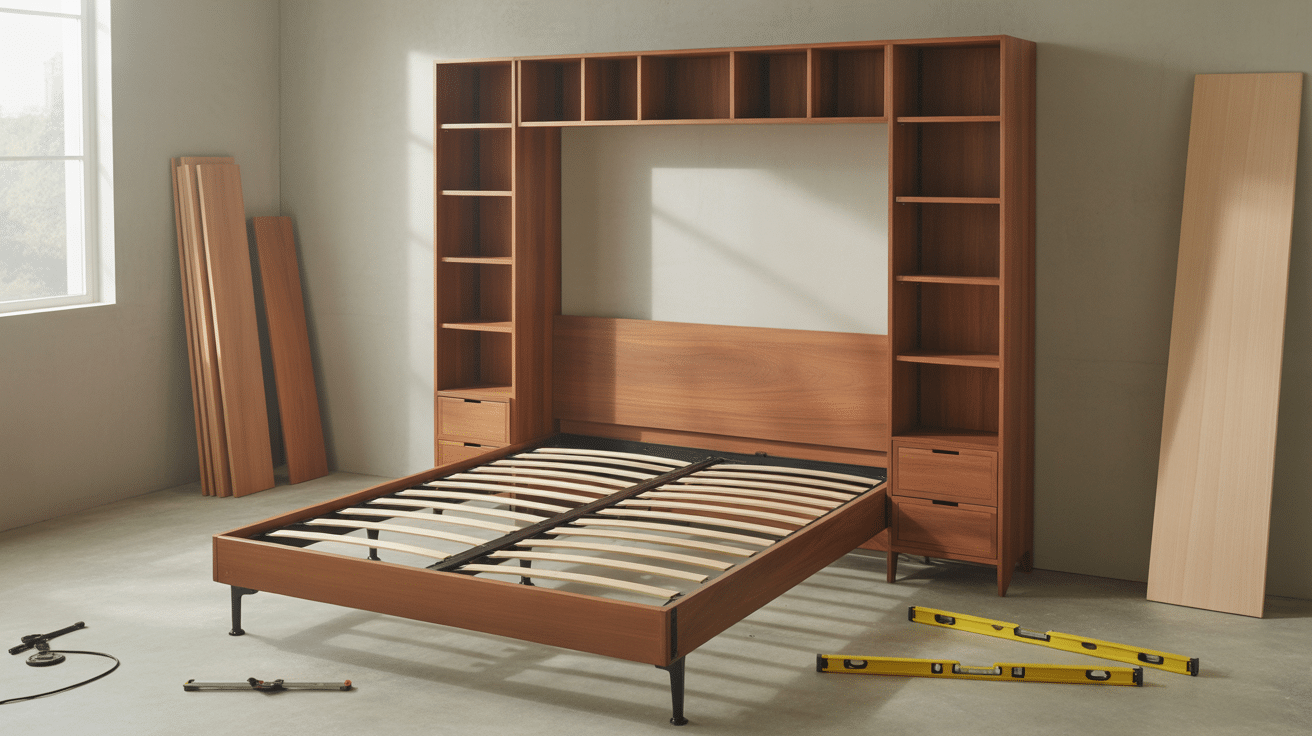 construct the cabinet