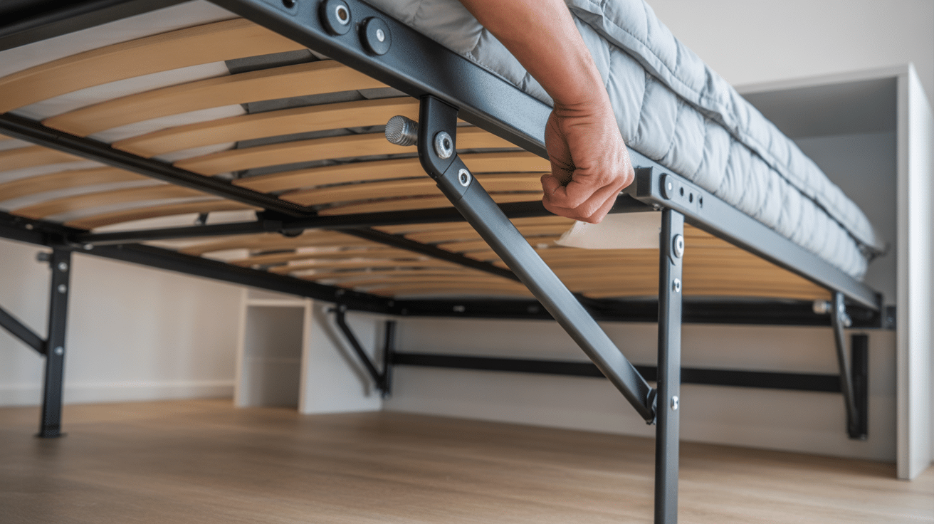 install the burphey bed hardware