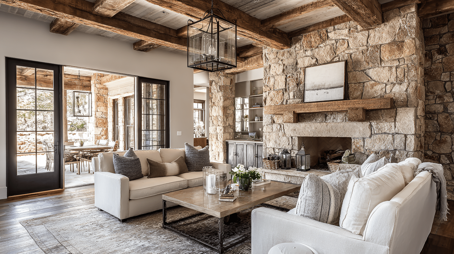 Glass Details in Rustic Settings