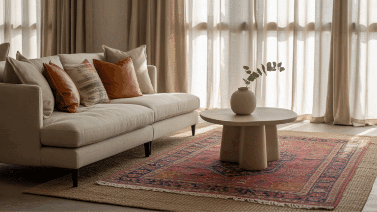 How to Layer Rugs for a Designer Look in Your Living Room?