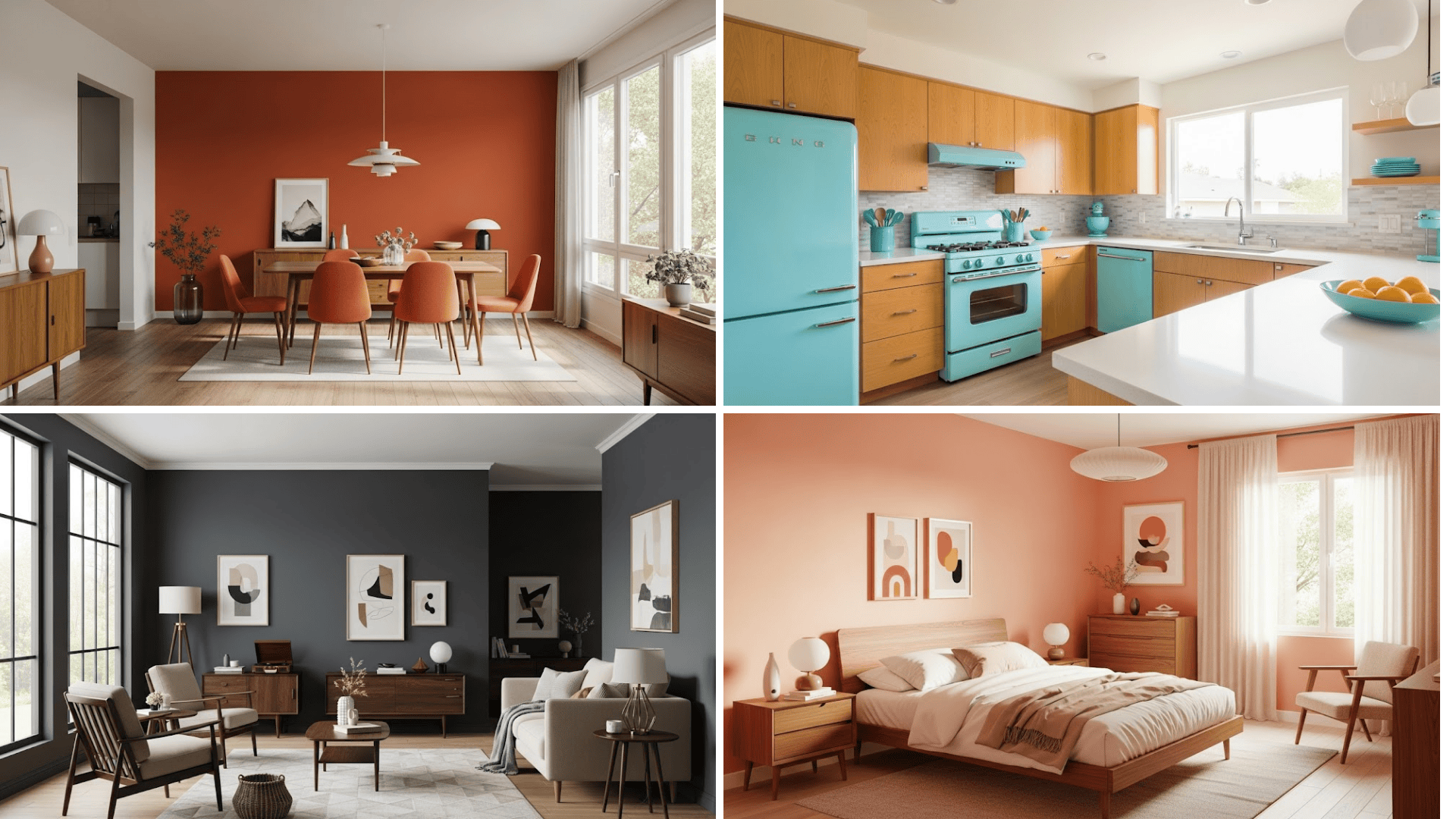 Mid-Century Modern Colors to Design Your Home