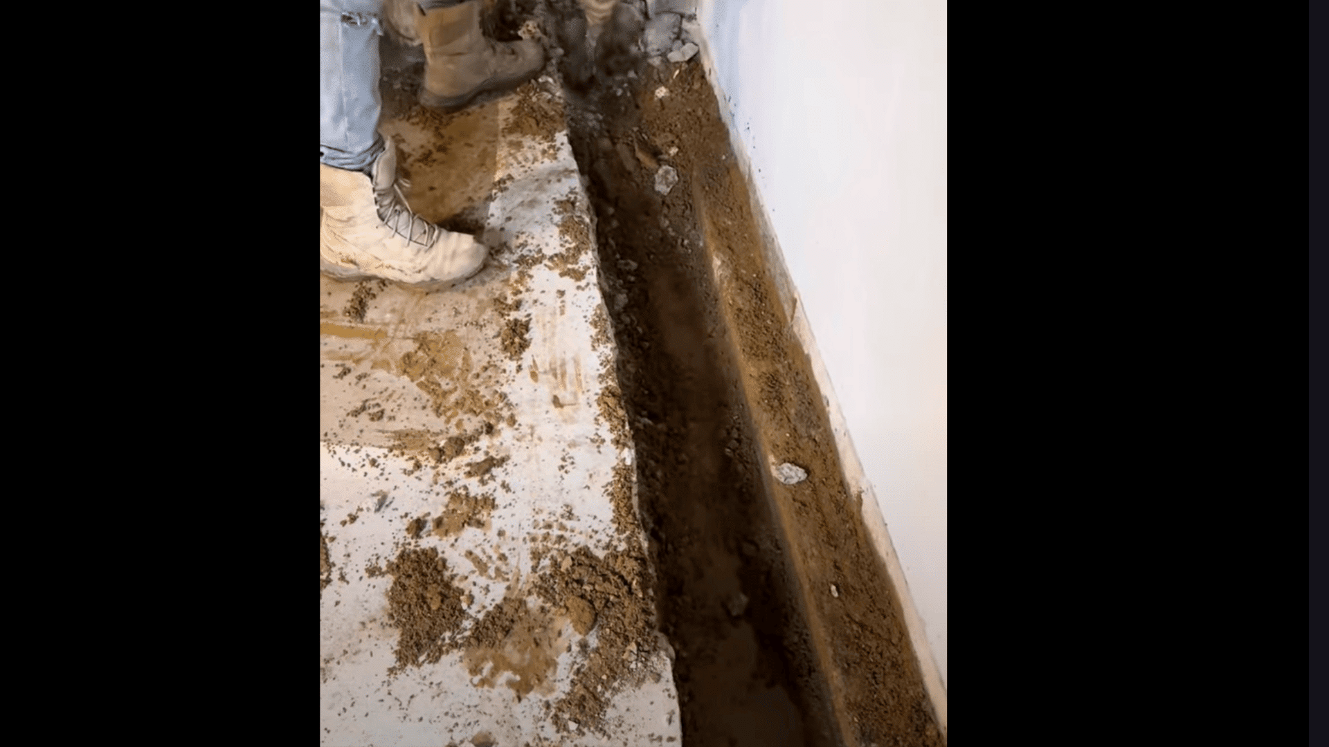 Break the Concrete and Dig the Trench