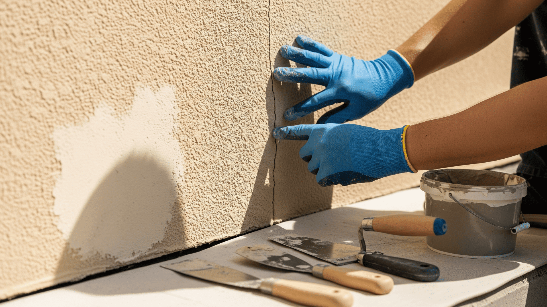 Prepare the Stucco