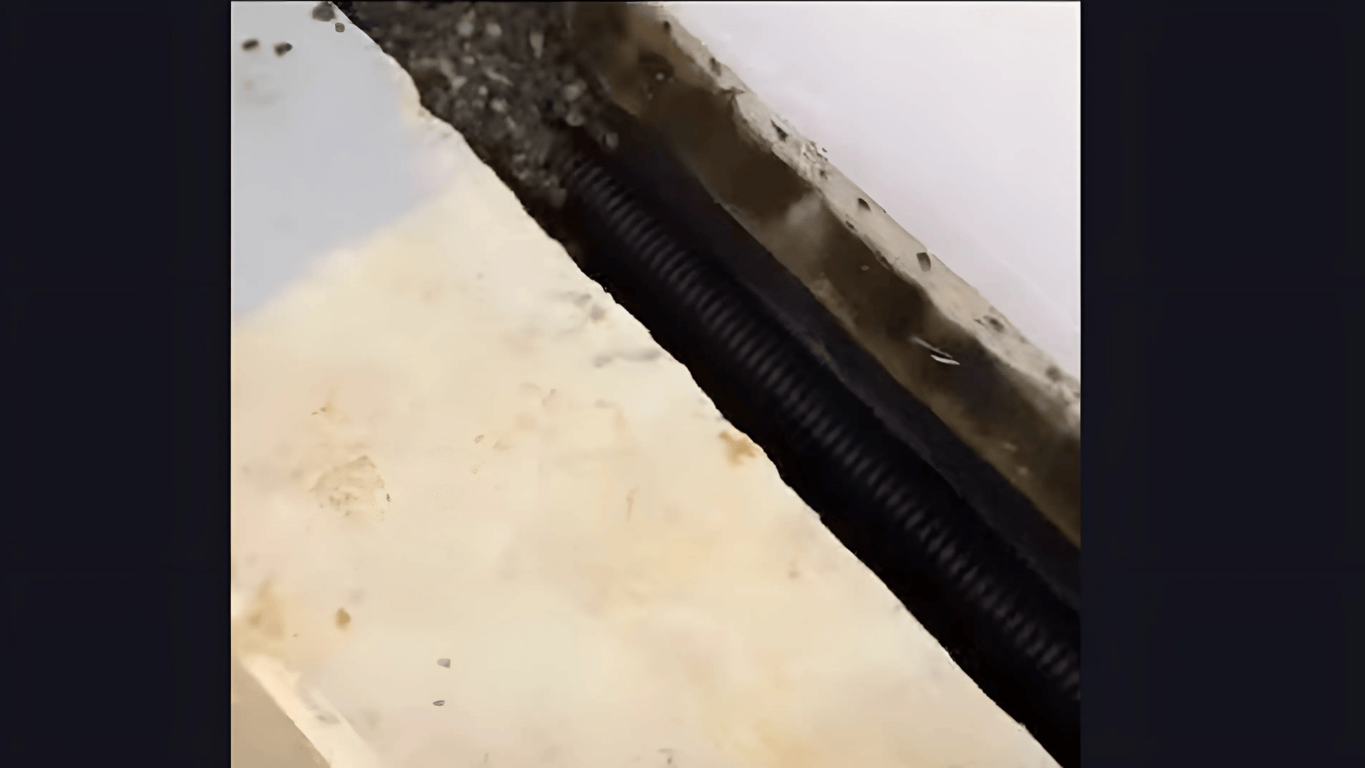 Install Weed Barrier and Drain Pipe