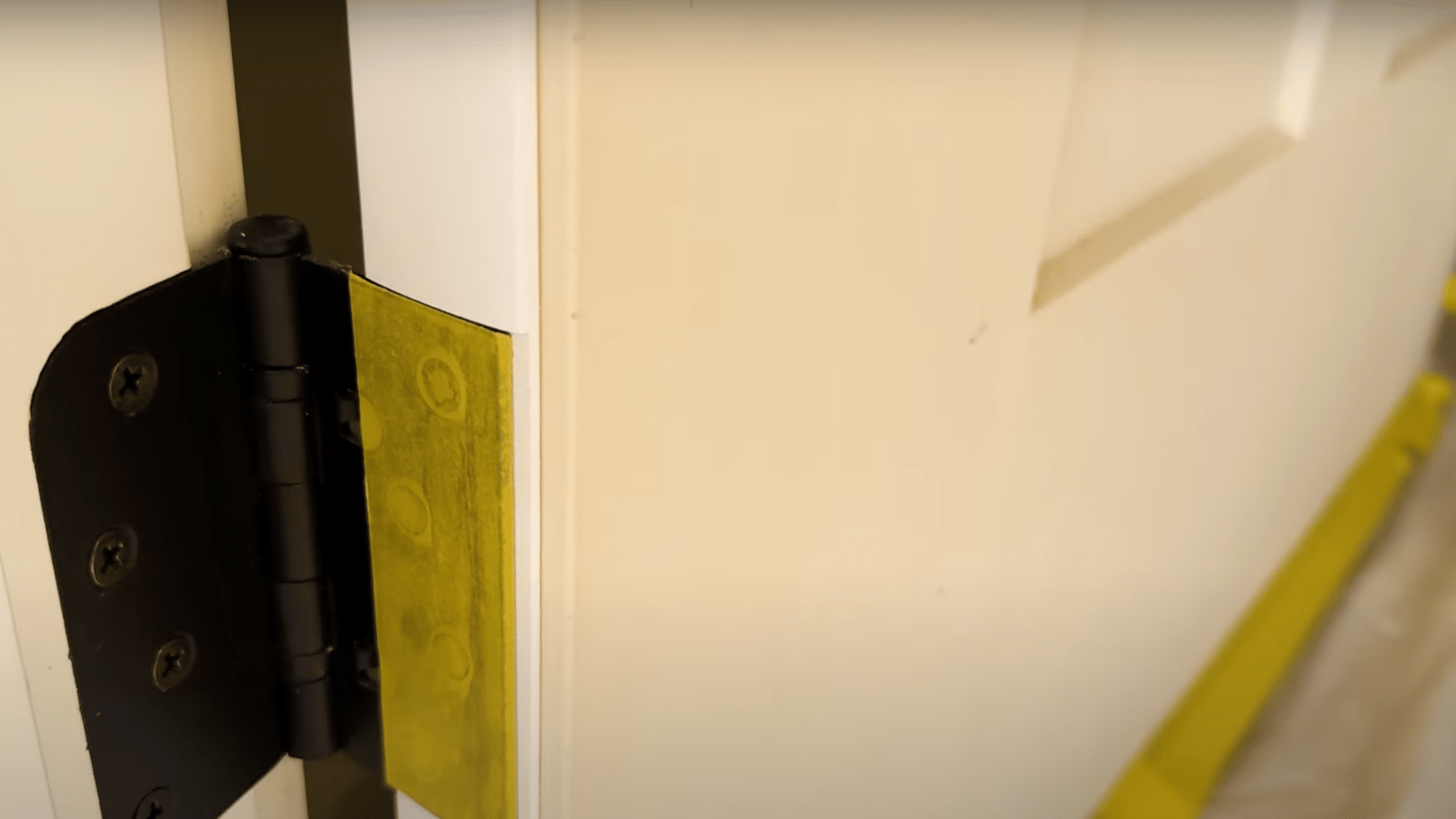 Tape off the area