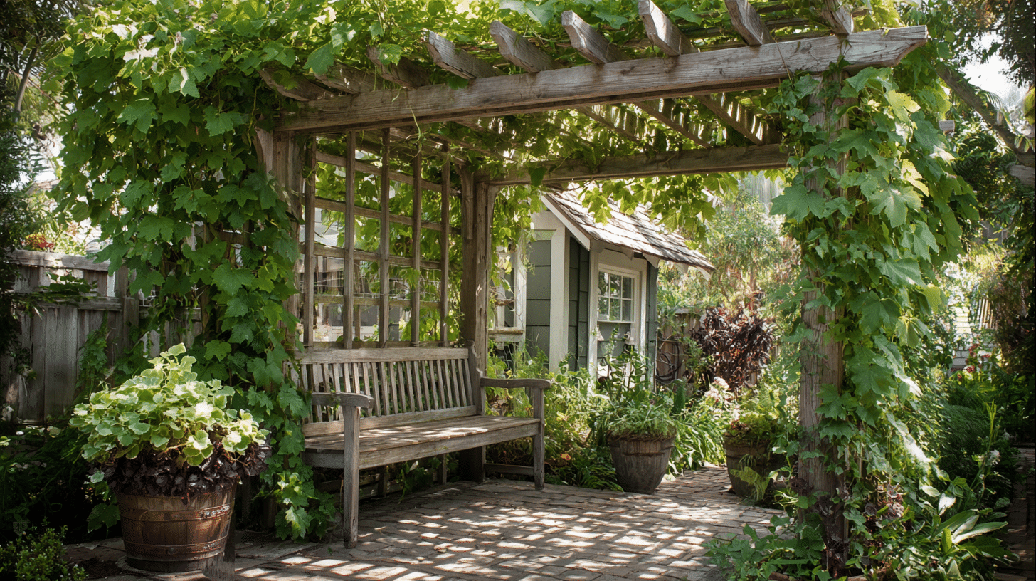 Wooden Pergolas and Arbors
