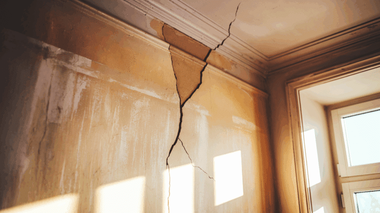 How to Fix Cracks Where the Wall Meets the Ceiling?
