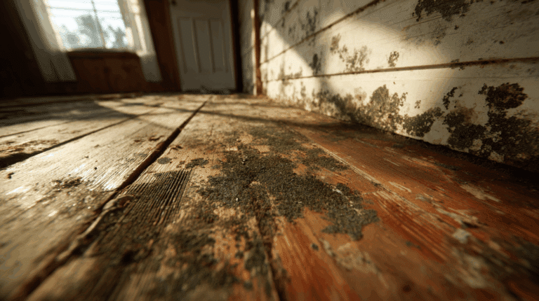 mold on subfloor