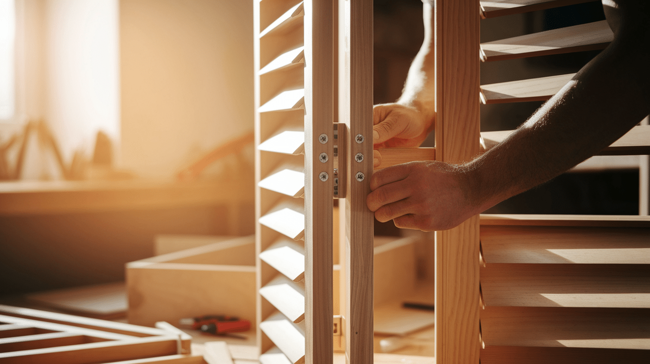 Assemble the Shutter Frame