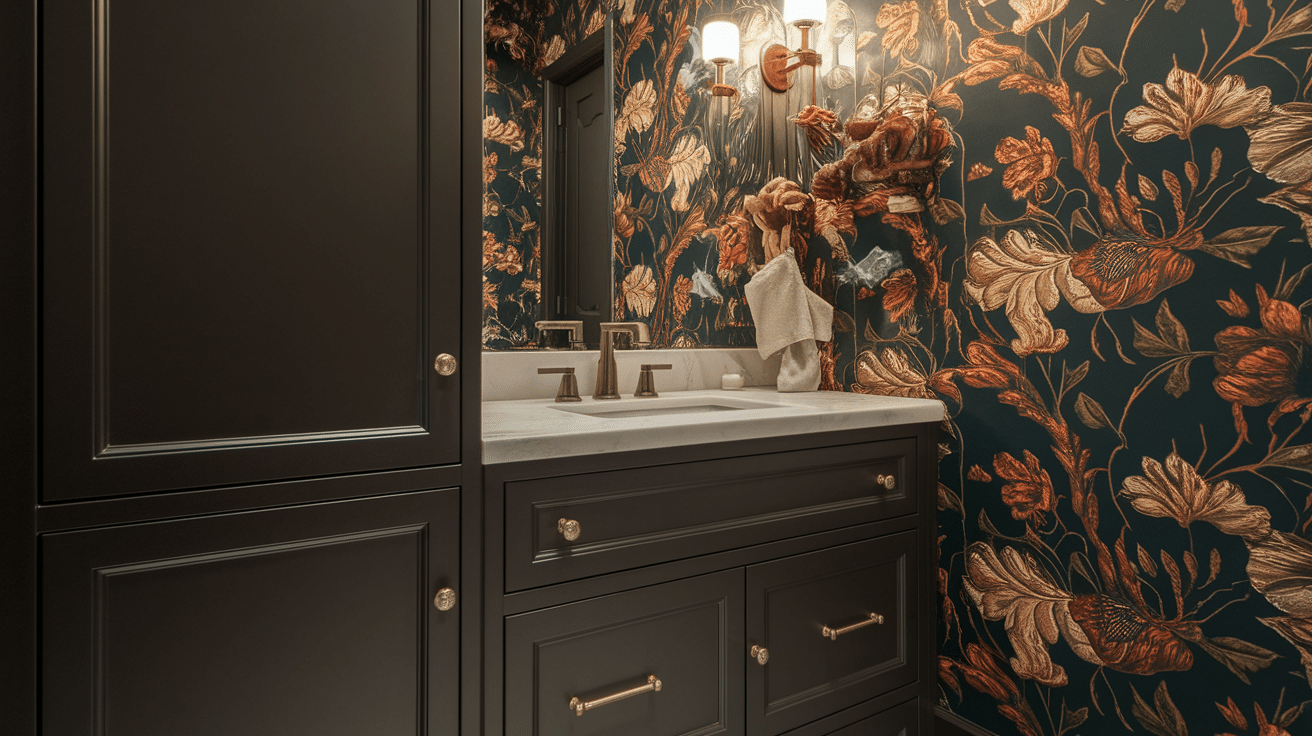 Bold Wallpaper Accents