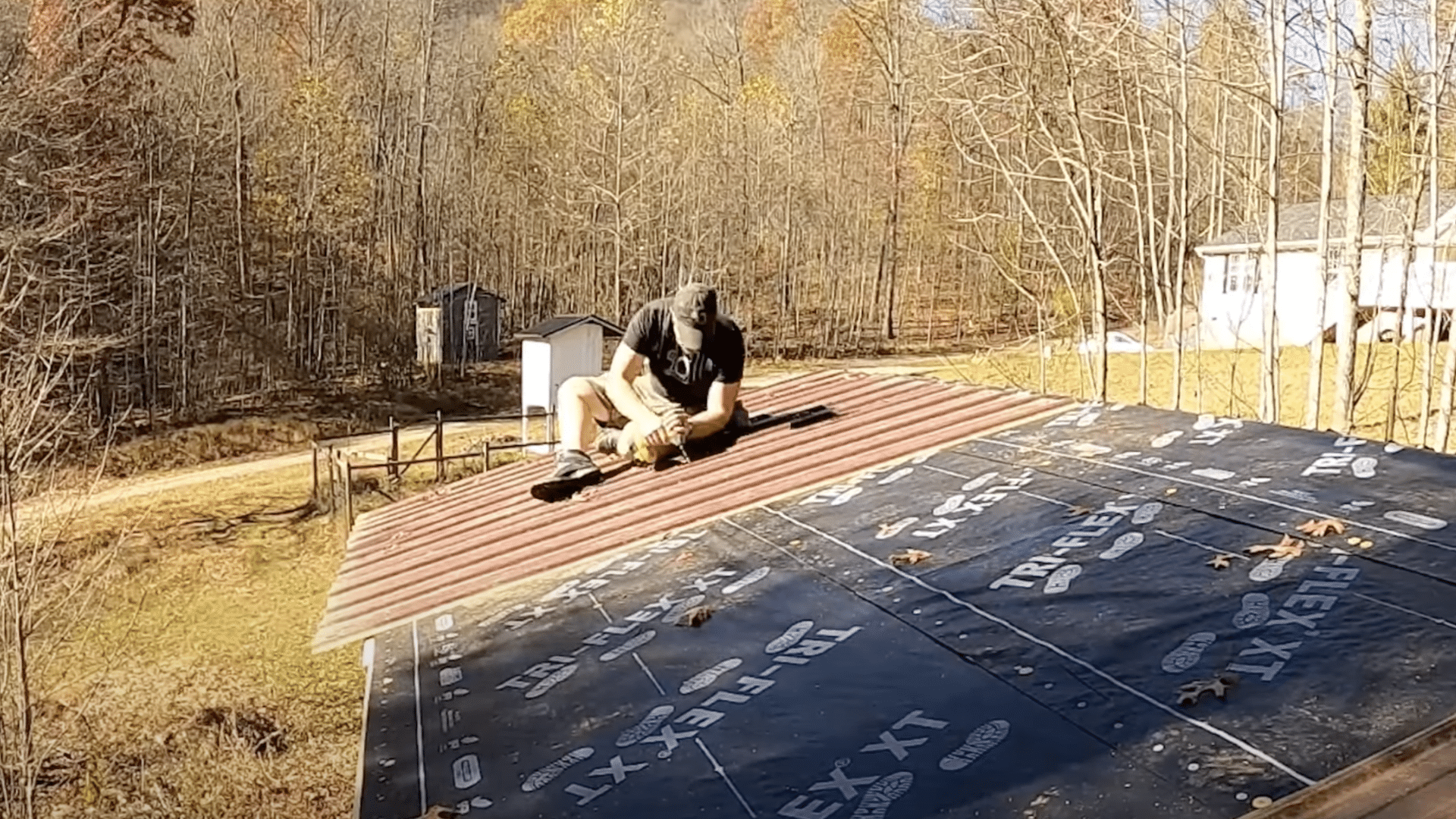 Install Roofing Underlayment and Drip Edge