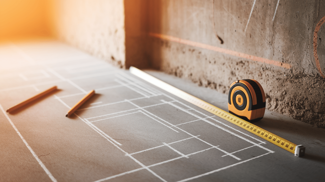 Measure and Mark the Layout