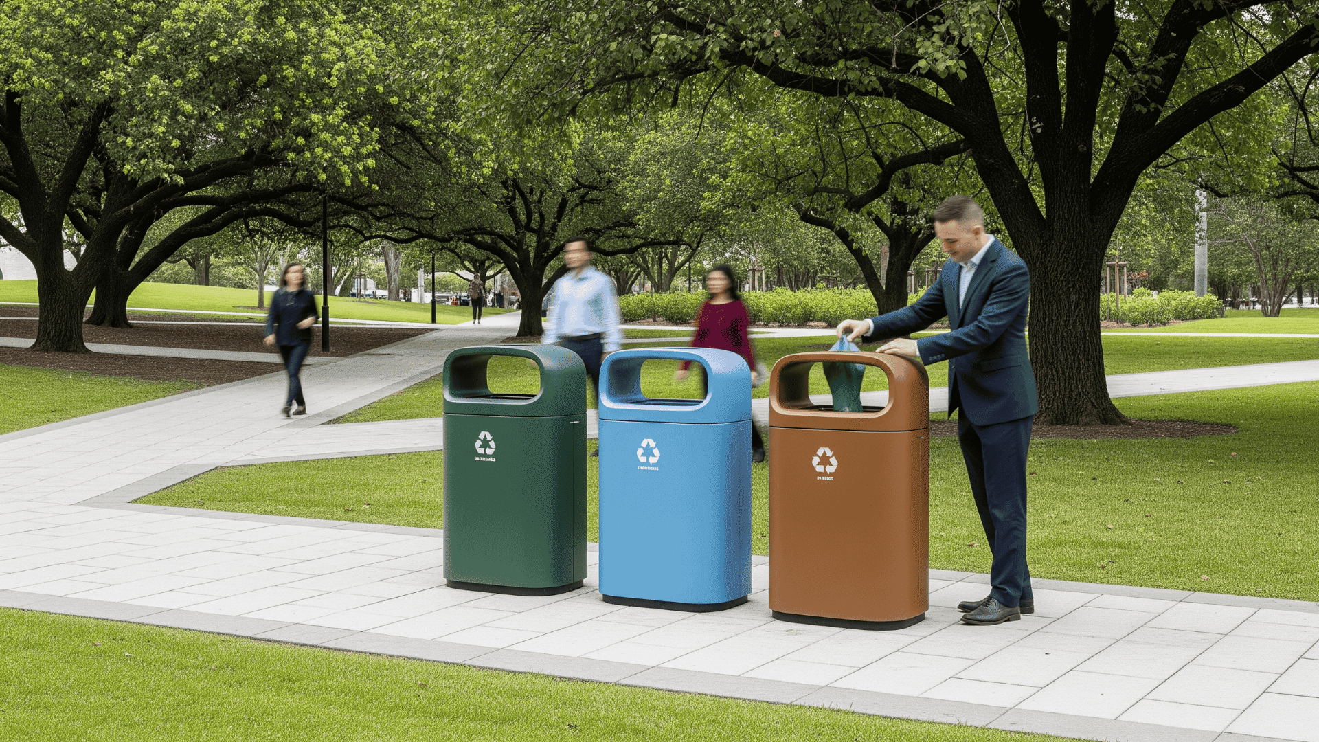 Outside Garbage Containers Must Be