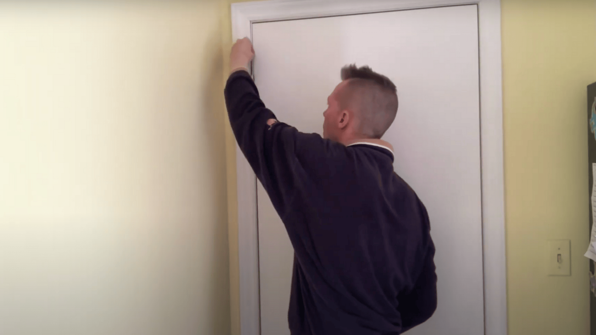 Re-tighten Screws and Test the Door