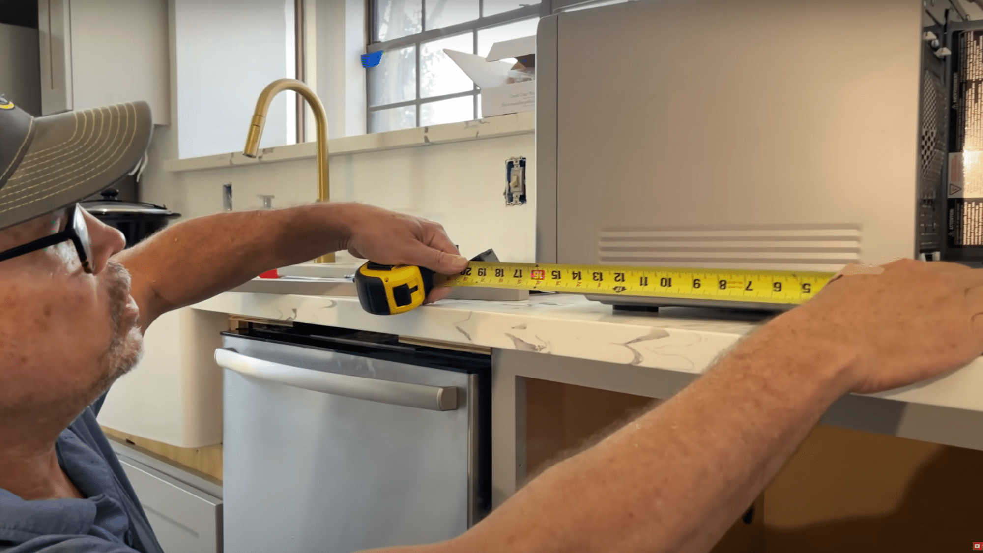 Measure the Cabinet and Microwave