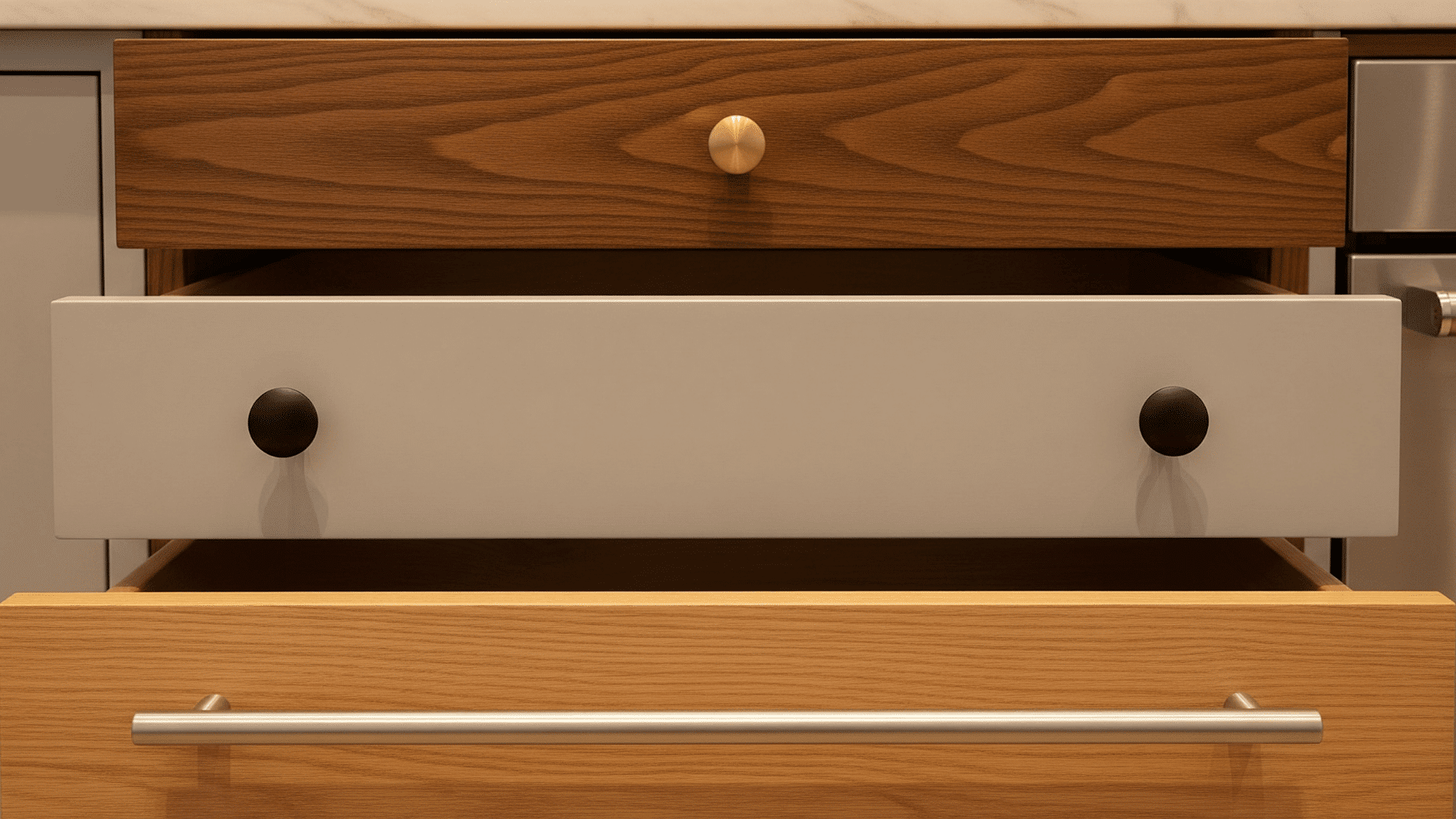 Types of Drawer Cabinet Knobs